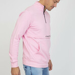 Hanico Half Zip Sweatshirt // Pink (M)