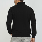 Hanico Half Zip Sweatshirt // Black (L)