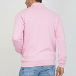 Hanico Half Zip Sweatshirt // Pink (S)
