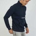Hanico Half Zip Sweatshirt // Navy (XS)