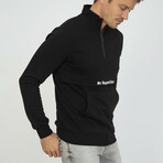 Hanico Half Zip Sweatshirt // Black (XL)
