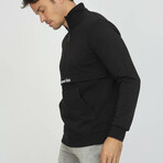 Hanico Half Zip Sweatshirt // Black (XL)