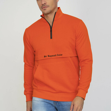 Hanico Half Zip Sweatshirt // Orange (XS)