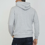Juigo Hoodie with Side Pocket // Gray Melange (XS)