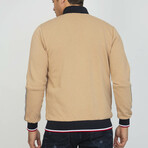 Oku Full Zipped Sweatshirt // Beige (XL)