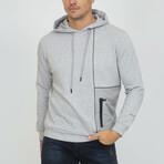 Juigo Hoodie with Side Pocket // Gray Melange (XS)