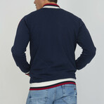 Dape Full Zipped Sweatshirt // Navy (XS)