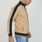 Dape Full Zipped Sweatshirt // Beige (XL)