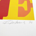 Robert Indiana // The Book of Love 10 // 1996