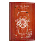 Oxygen Mask 2 Red Patent Blueprint by Aged Pixel