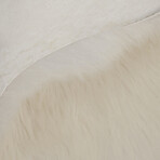 Sheepskin Rug // Natural White