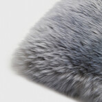 Sheepskin Cushion Cover // Smoke Gray