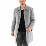 Troy Overcoat // Gray (Small)