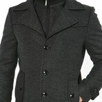 Amsterdam Coat // Anthracite (3X-Large)