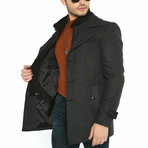 Amsterdam Coat // Anthracite (3X-Large)
