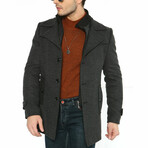 Amsterdam Coat // Anthracite (3X-Large)