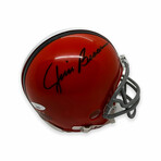 Jim Brown // Cleveland Browns // Signed Mini Helmet