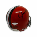 Jim Brown // Cleveland Browns // Signed Mini Helmet