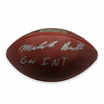 Malcolm Butler // New England Patriots // Signed Patriots Super Bowl Football + Inscription // Limited Edition #21/500