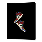 AJ1 Multicolor (10"H x 8"W x 0.75"D)