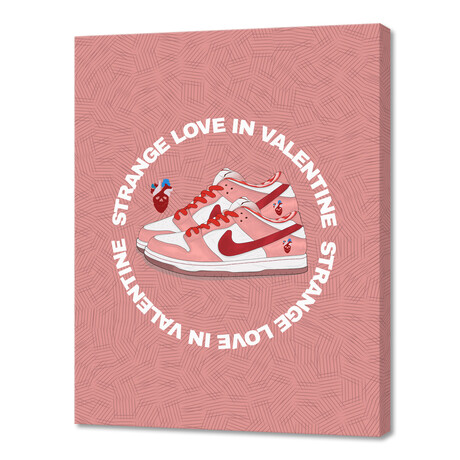 SB X STRANGE LOVE (10"H x 8"W x 0.75"D)