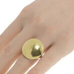 Chimera 18k Yellow Gold + Sterling Silver Ring // Ring Size: 7 // Store Display