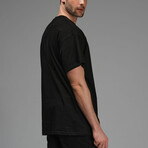 Jared Oversize T-Shirts // Black (L)