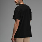 Jared Oversize T-Shirts // Black (S)