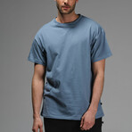 Jefferson Oversize T-Shirts // Blue (S)