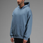 Dillon Oversize Hoodie // Blue (S)