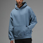 Dillon Oversize Hoodie // Blue (S)