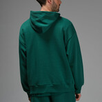 Howard Oversize Zip Hoodie // Green (XL)
