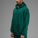 Malcolm Oversize Hoodie // Green (XL)