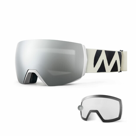 ULTRA XL Ski Goggles // Gray Frame VLT 10%