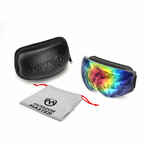 PRO XM Ski Goggles // Pink-Purple Frame VLT 45%
