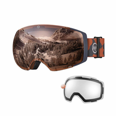 PRO XM Ski Goggles // Camo Frame VLT 24%