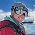 ULTRA XL Ski Goggles // Black Sonic Frame VLT 10% (VLT 10% Sliver Lens + Clear Lens)