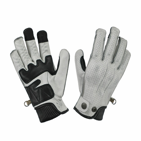 Oxford Gloves // White (X-Small)