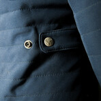 Urban III Jacket // Blue + Black (XS)