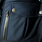 Urban III Jacket // Blue + Black (XL)