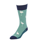 Coastline Sail Crew Socks // 6 Packs