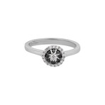 18K White Gold Diamond Ring // Ring Size: 6.25 // New