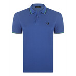 Josh Tipped Polo Shirt // Modern Blue (XL)