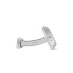 Gucci // 18K White Gold Onyx Cufflinks // Estate