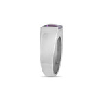 Cartier // Tank 18K White Gold Amethyst Ring // Ring Size: 5.5 // Estate