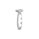 Van Cleef & Arpels // Sweet Alhambra 18K White Gold Diamond Ring // Ring Size: 6 // Estate