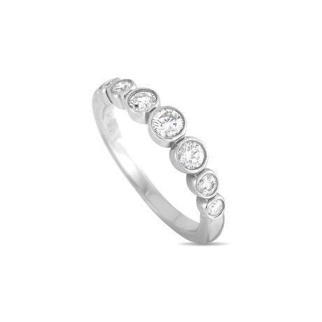 Tiffany & Co. // Jazz Platinum + Diamond Ring // Ring Size: 5.25 // Estate