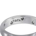 Tiffany & Co. // Etoile Platinum + Diamond Band Ring // Ring Size: 5 // Estate