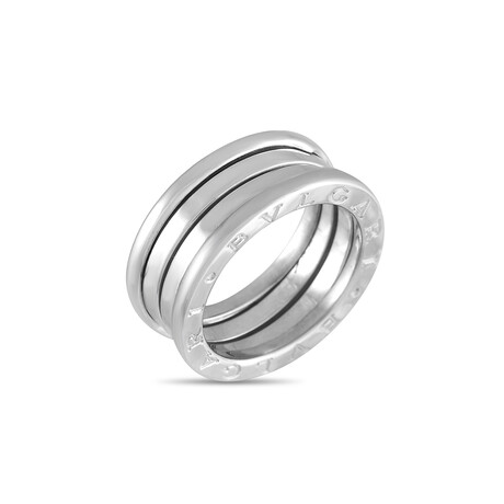 Bulgari // B.Zero1 18K White Gold Band Ring // Ring Size: 5.5 // Estate