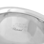 Happy Diamond 18K White Gold Diamond Heart Ring // Ring Size: 5.75 // Estate